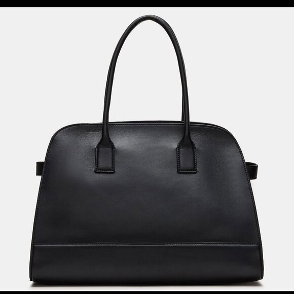 BNWT Soft Black Leather Heideel Tote - BNWT - - Picture 1 of 7